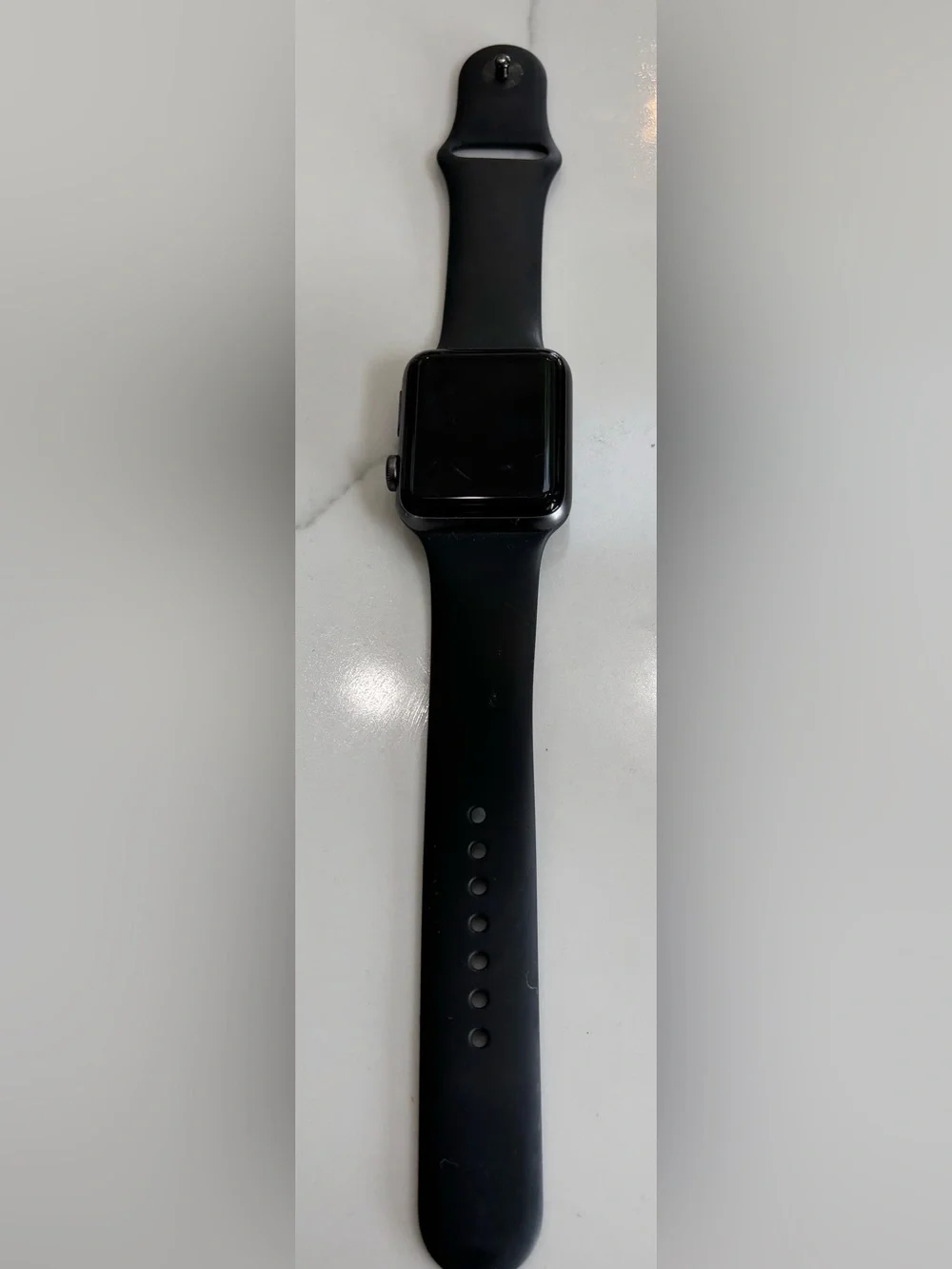 42 MM Apple Black Smartwatch with Sport Band